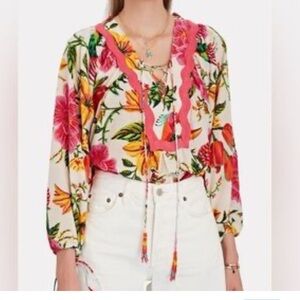 FARM Rio Toucans Garden Blose Size M